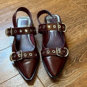 Dolce Vita Labell Buckle Slingback Flats